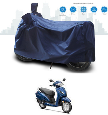 SEBONGO Two Wheeler Cover for Honda(Activa 125, Blue)