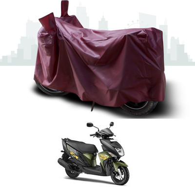 ANTHUB Waterproof Two Wheeler Cover for Yamaha(Cygnus Ray ZR, Maroon)
