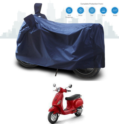 ANTHUB Two Wheeler Cover for Piaggio(Vespa LX, Blue)
