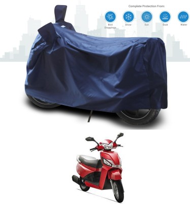 ANTHUB Two Wheeler Cover for Mahindra(Gusto, Blue)