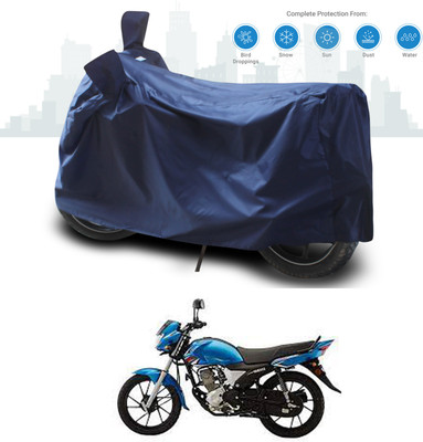SEBONGO Two Wheeler Cover for Yamaha(Saluto RX, Blue)