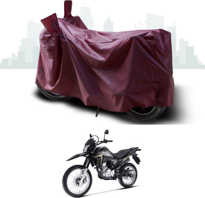 ANTHUB Waterproof Two Wheeler Cover for Honda(NXR 160, Maroon)