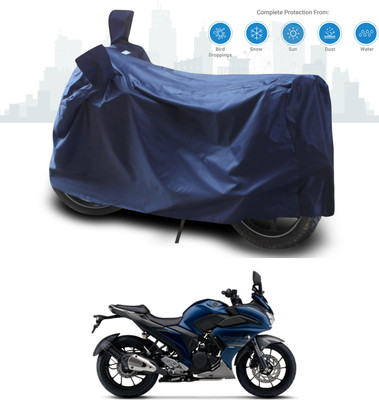SEBONGO Two Wheeler Cover for Yamaha(Fazer, Blue)