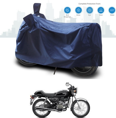ANTHUB Two Wheeler Cover for Hero(Splendor Pro Classic, Blue)