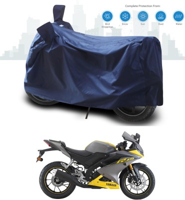 ANTHUB Two Wheeler Cover for Yamaha(YZF R15 V3.0, Blue)