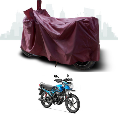 ANTHUB Waterproof Two Wheeler Cover for Hero(Passion Pro TR, Maroon)