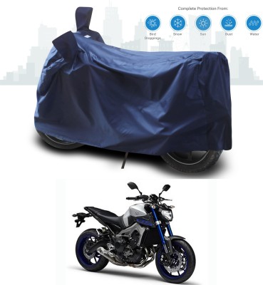 ANTHUB Two Wheeler Cover for Yamaha(MT-09, Blue)