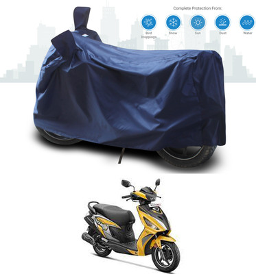 SEBONGO Two Wheeler Cover for Hero(Maestro Edge 125, Blue)