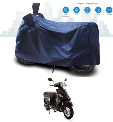 SEBONGO Two Wheeler Cover for Hero(Electric NYX, Blue)