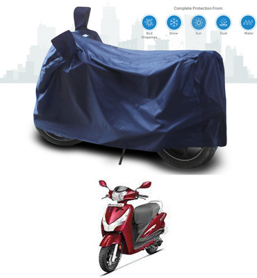 ANTHUB Two Wheeler Cover for Hero(Destini 125, Blue)