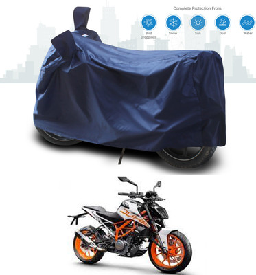 SEBONGO Two Wheeler Cover for KTM(390 Duke, Blue)