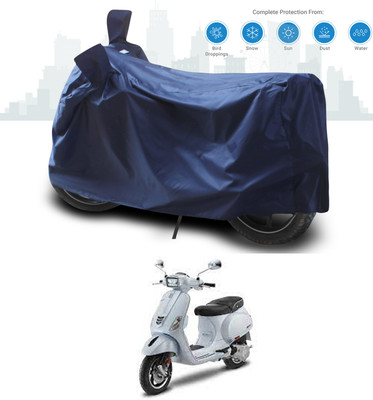 SEBONGO Two Wheeler Cover for Piaggio(Vespa SXL, Blue)