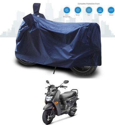 SEBONGO Two Wheeler Cover for Honda(Cliq, Blue)