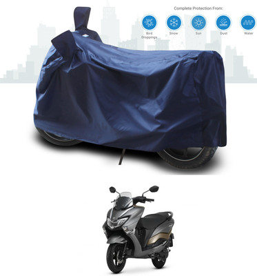 SEBONGO Two Wheeler Cover for Suzuki(Burgman Street 125, Blue)