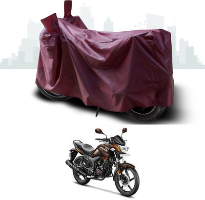ANTHUB Waterproof Two Wheeler Cover for Hero(Hunk, Maroon)