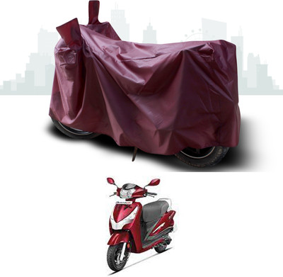 ANTHUB Waterproof Two Wheeler Cover for Hero(Destini 125, Maroon)