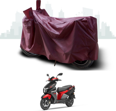 GOSHIV-car and bike accessories Waterproof Two Wheeler Cover for TVS(NTORQ, Maroon)