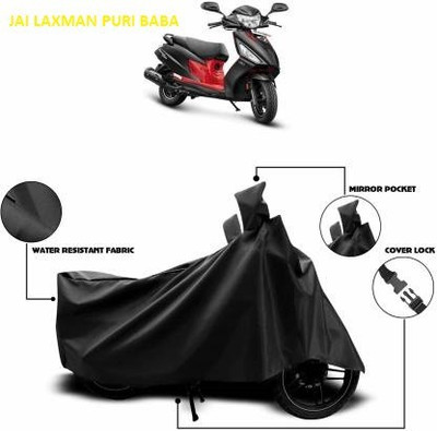 UPM Waterproof Two Wheeler Cover for Hero(Meteor BS6, Black)