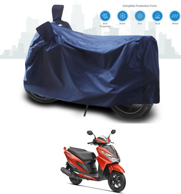 SEBONGO Two Wheeler Cover for Honda(Grazia, Blue)