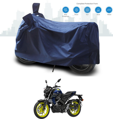 ANTHUB Two Wheeler Cover for Yamaha(MT-15, Blue)