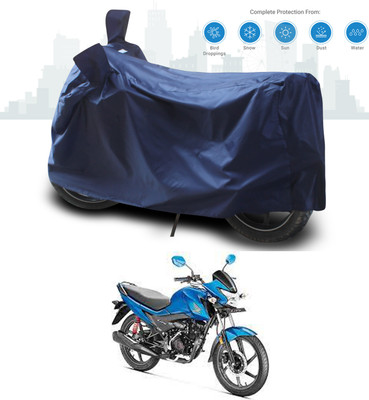 ANTHUB Two Wheeler Cover for Honda(Livo, Blue)