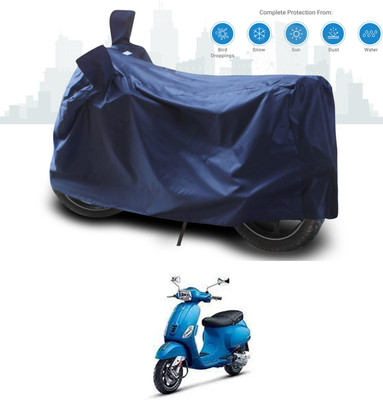 ANTHUB Two Wheeler Cover for Piaggio(Vespa SXL 125, Blue)