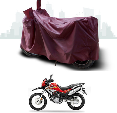 ANTHUB Waterproof Two Wheeler Cover for Hero(Impulse, Maroon)