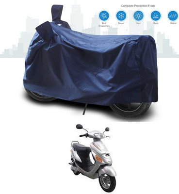 SEBONGO Two Wheeler Cover for Hero(Electric E-Sprint, Blue)