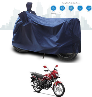 ANTHUB Two Wheeler Cover for Honda(CD 110 Dream, Blue)