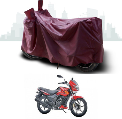 ANTHUB Waterproof Two Wheeler Cover for TVS(Flame DS 125, Maroon)