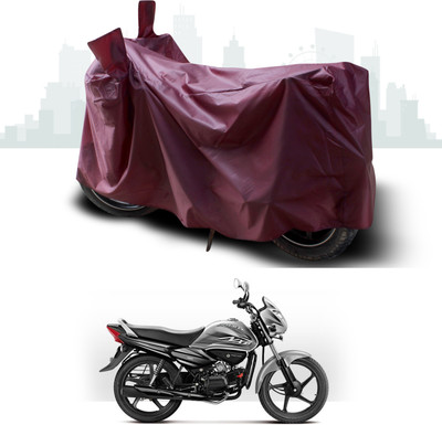 SEBONGO Waterproof Two Wheeler Cover for Hero(Splendor NXG, Maroon)