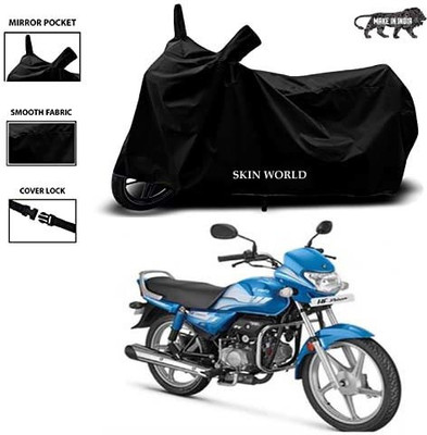 THE REAL ARV Waterproof Two Wheeler Cover for Hero(HF Deluxe Eco, Black)