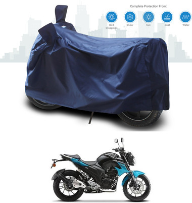 ANTHUB Two Wheeler Cover for Yamaha(FZ-S, Blue)