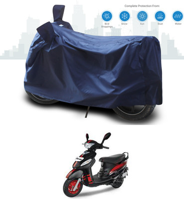 ANTHUB Two Wheeler Cover for Mahindra(Duro 125, Blue)