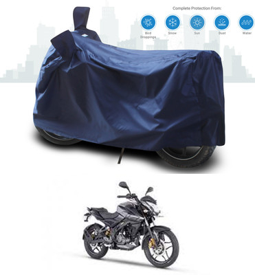 ANTHUB Two Wheeler Cover for Bajaj(Pulsar NS 160, Blue)