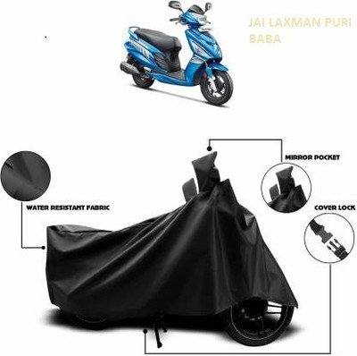 UPM Waterproof Two Wheeler Cover for Hero(Meteor BS6, Black)