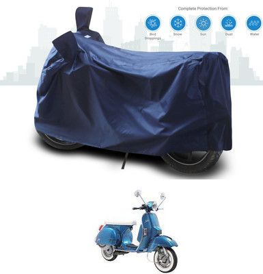 SEBONGO Two Wheeler Cover for LML(Star Sport, Blue)