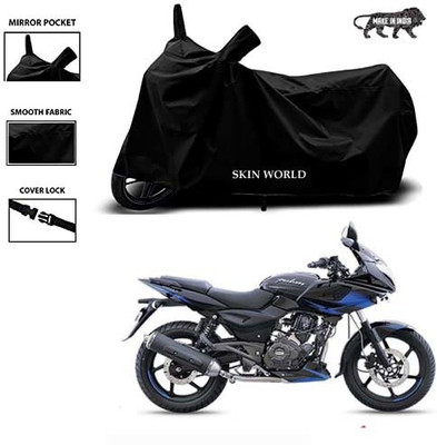 APNEK Waterproof Two Wheeler Cover for Bajaj(Pulsar 200, Black)