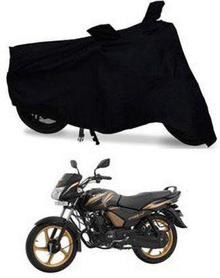 KEDIT Two Wheeler Cover for TVS(Star City Plus BS6, Black)