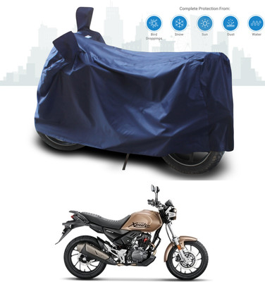 ANTHUB Two Wheeler Cover for Hero(Xpulse 200T, Blue)