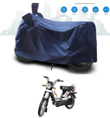 ANTHUB Two Wheeler Cover for TVS(Heavy Duty Super XL, Blue)