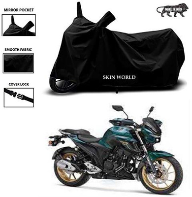 APNEK Waterproof Two Wheeler Cover for Yamaha(FZ25 BS6, Black)