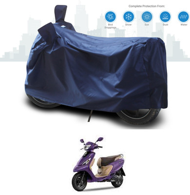 ANTHUB Two Wheeler Cover for TVS(Scooty Zest 110, Blue)