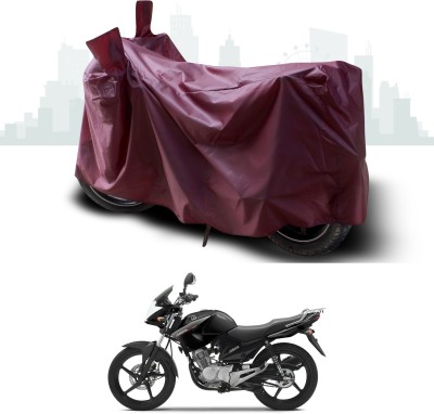 SEBONGO Waterproof Two Wheeler Cover for Yamaha(YBR 125, Maroon)