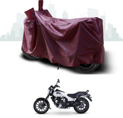 SEBONGO Waterproof Two Wheeler Cover for Bajaj(Avenger 220 Street, Maroon)