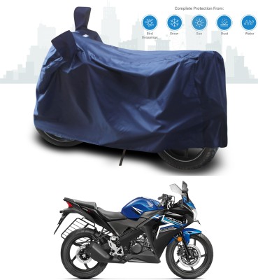 ANTHUB Two Wheeler Cover for Honda(CBR 150R, Blue)