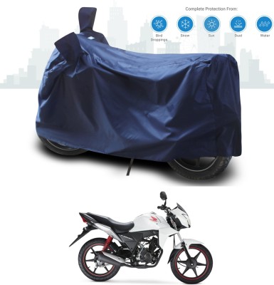 ANTHUB Two Wheeler Cover for Honda(CB Twister, Blue)