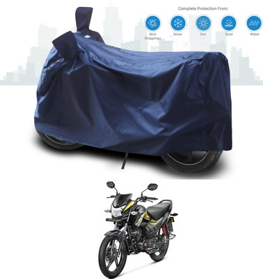 SEBONGO Two Wheeler Cover for Honda(CB Shine SP, Blue)
