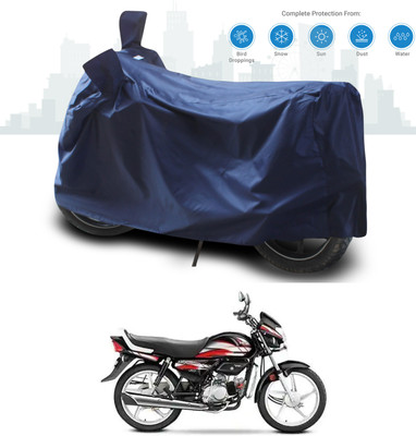ANTHUB Two Wheeler Cover for Hero(Pleasure Plus, Blue)