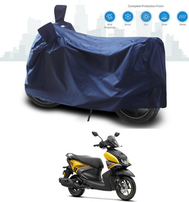 SEBONGO Two Wheeler Cover for Yamaha(RayZR 125 Fi, Blue)